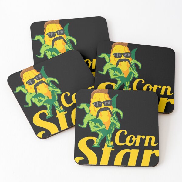 Item preview, Funny Corn Star Sunglasses Mustache Maize designed and sold by PamelaBrink6.