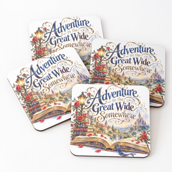 Item preview, Beauty and the Beast - ADVENTURE IN THE GREAT WIDE SOMEWHERE designed and sold by Lyric Vault - Rock on.