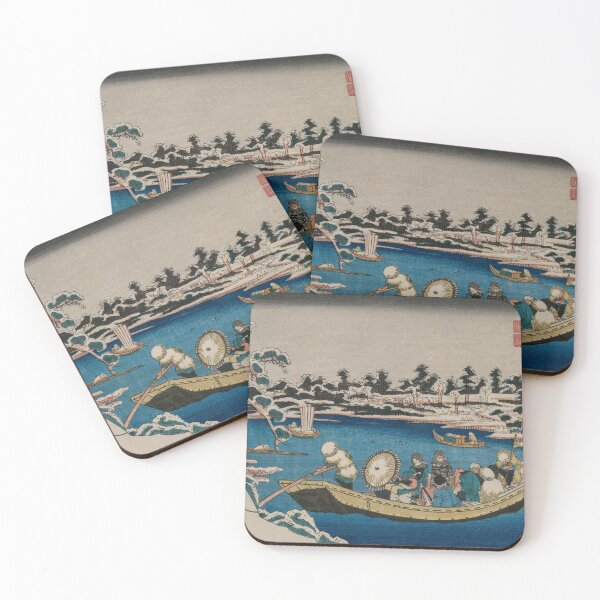 Item preview, Snow on the Sumida River – Eisen Print designed and sold by MartinPA.