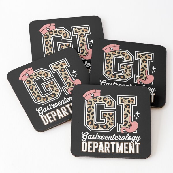 Item preview, GI Gastroenterology Department Leopard Print Nurse Squad designed and sold by Creative Spark.