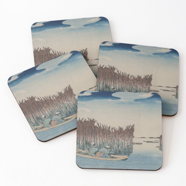 Item preview, Ōmori Reed Gatherers – Kuniyoshi Print designed and sold by MartinPA.
