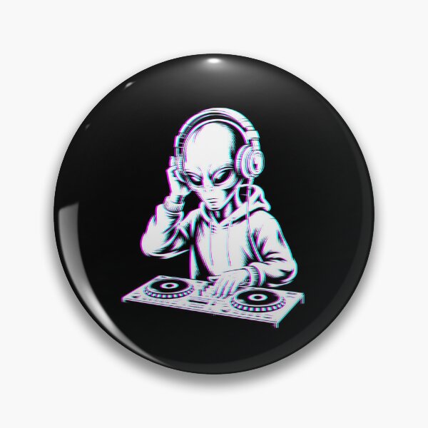 Artikelvorschau, Alien Trippy EDM Rave Musikparty entworfen und verkauft von ellapaintcoast.