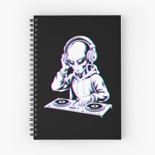 Item preview, Alien Trippy EDM Rave Music Party designed and sold by ellapaintcoast.