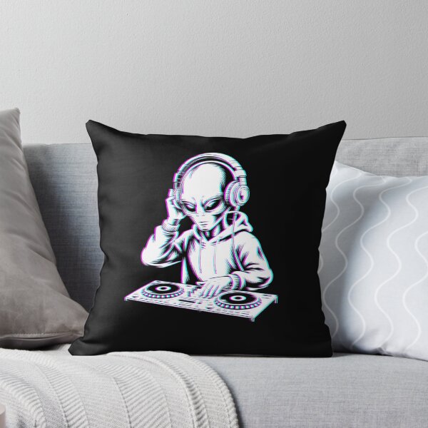 Item preview, Alien Trippy EDM Rave Music Party designed and sold by ellapaintcoast.