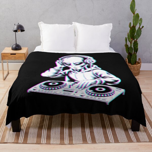Item preview, Alien Trippy EDM Rave Music Party designed and sold by ellapaintcoast.