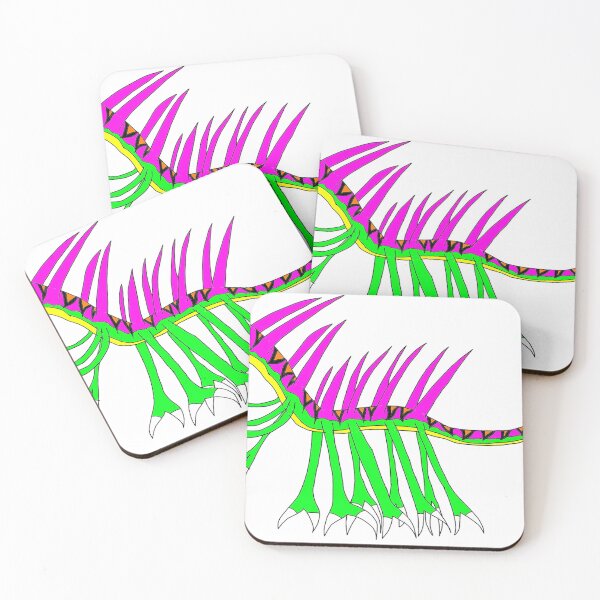 Item preview, Aggressive Spiky Alien Monster Creature designed and sold by KittapRonlak.