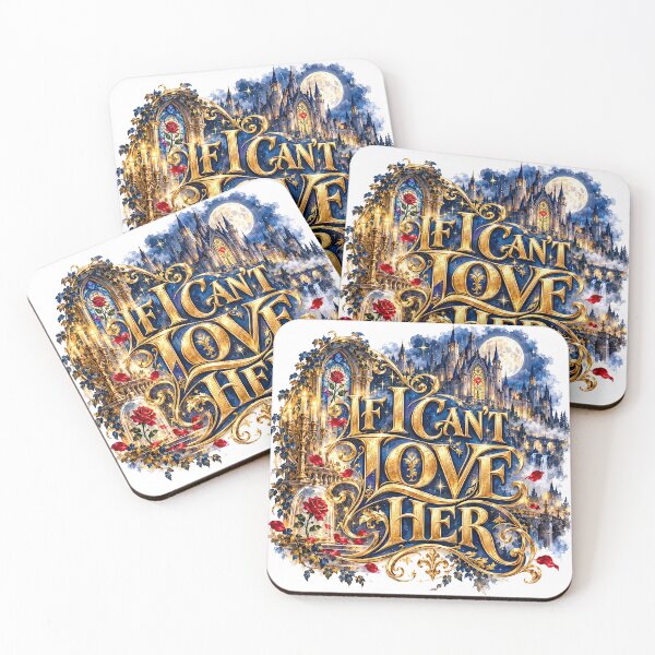 Item preview, Beauty and the Beast - IF I CAN'T LOVE HER designed and sold by Lyric Vault - Rock on.