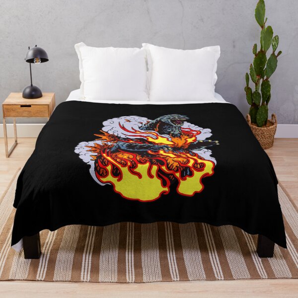 Item preview, Burning Godzilla designed and sold by BrownPfeffer.