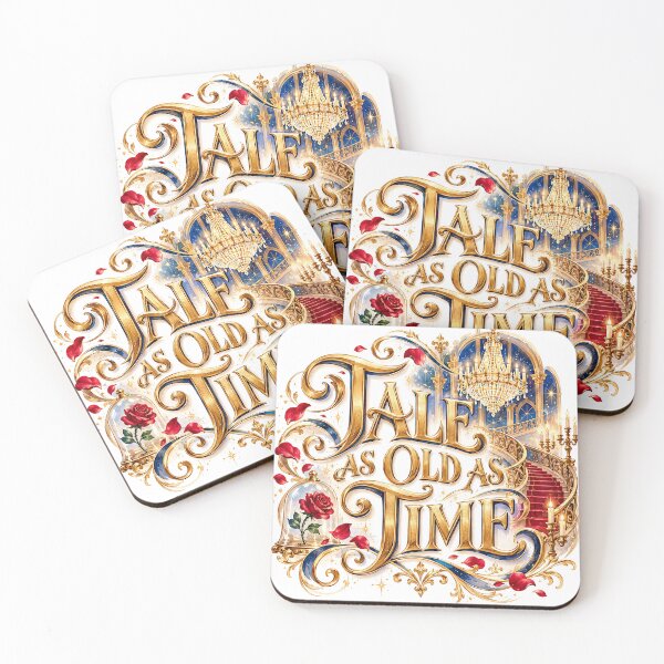Item preview, Beauty and the Beast - TALE AS OLD AS TIME designed and sold by Lyric Vault - Rock on.