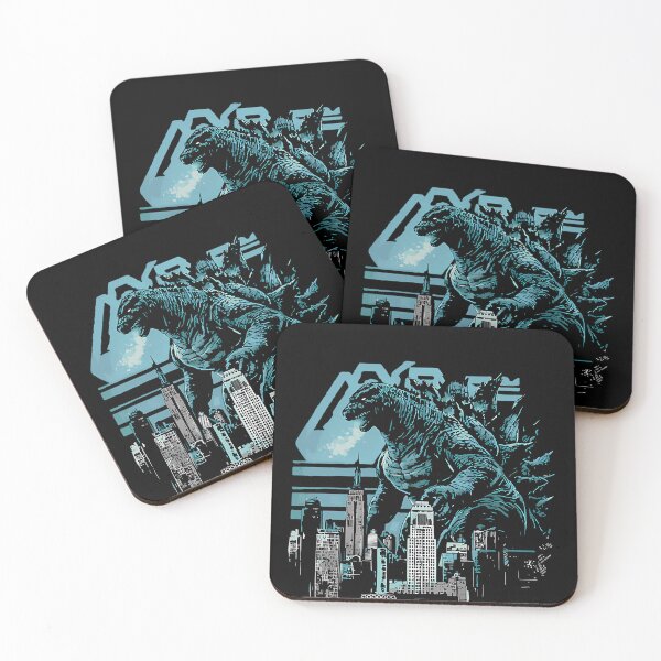 Item preview, Godzilla destroy city designed and sold by BrownPfeffer.