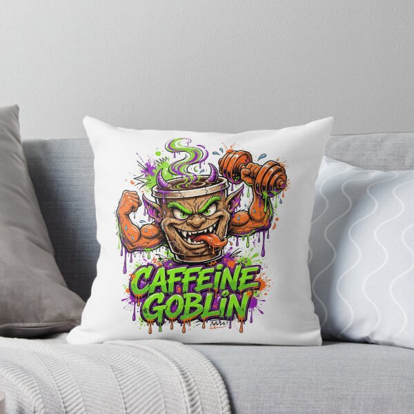 Item preview, Caffeine Goblin Funny Coffee Shirt | Monster Energy Gift Tee designed and sold by DripyDesigns.