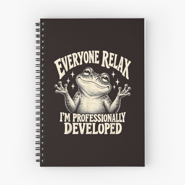 Item preview, Everyone Relax Im Professionally Developed Funny Frog Toad Graphic designed and sold by mari-kayden.
