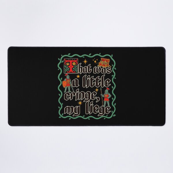 Item preview, Medieval Knights with Ornate Lettering and Treasure designed and sold by DaphoLatara.