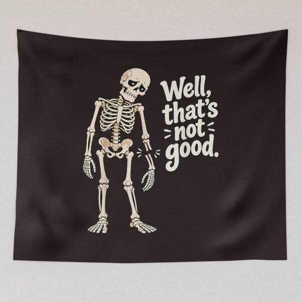 Item preview, Well Thats Not Good Broken Arm Skeleton Funny Injury Get Well Graphic designed and sold by mari-kayden.