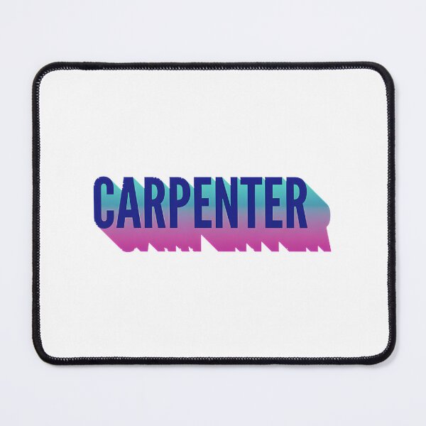 Item preview, Carpenter Silhouette with Long Gradient Shadow Artistic Design designed and sold by Jonathanmc-17.