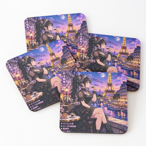 Item preview, Paris, France — The Gothic Witch of the City of Lights designed and sold by DibujandoPorfa.