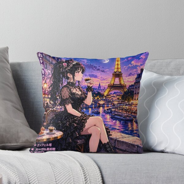 Item preview, Paris, France — The Gothic Witch of the City of Lights designed and sold by DibujandoPorfa.