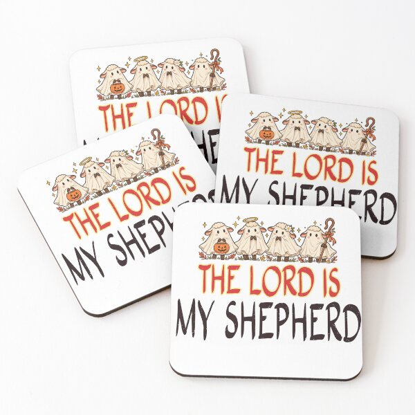 Item preview, The Lord Is My Shepherd Cute Ghost Sheep Christian Halloween Design. designed and sold by Wild Mood Co..