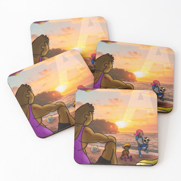 Item preview, A Whimsical Fantasy Beach Sunset For Alien Lovers And Dreamers designed and sold by TalonThorne.