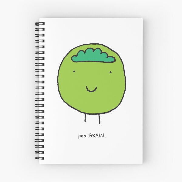 Item preview, Pea Brain - Cute Doodle designed and sold by emmafeneley.