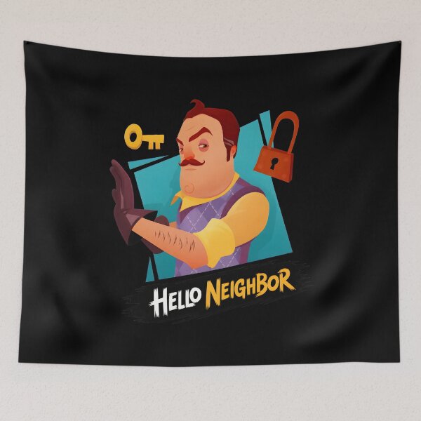 Item preview, Helloss Neighbors colorfuls comics patterns designed and sold by Bellayutart.