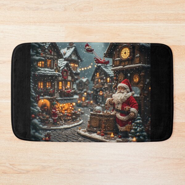 Item preview, Santa Claus Clockmaker designed and sold by meganlaub1.