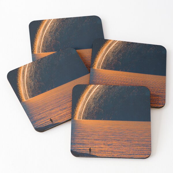 Item preview, Golden Planet Eclipse Above the Sea designed and sold by codex401.