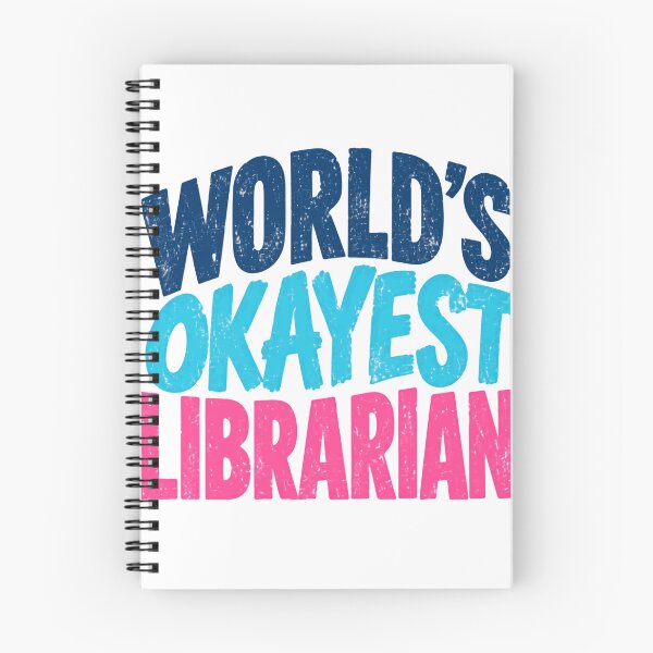 Item preview, World's Okayest Librarian Funny Library Staff Book Lover designed and sold by HumansStuck12.