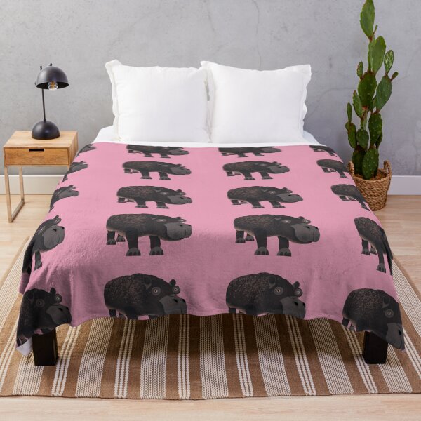 Item preview, Hippo illustration designed and sold by JelliGraphy.
