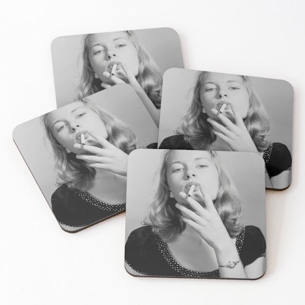 Item preview, Vintage Smoking Woman designed and sold by TeaganSimpson33.