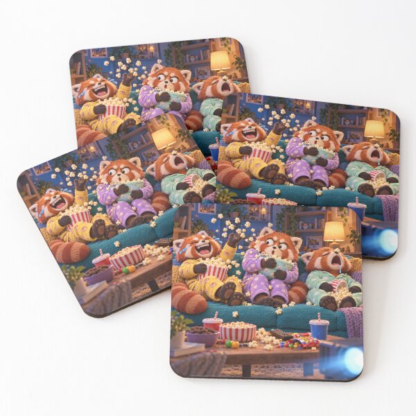 Item preview, One Movie. Three Moods. - Funny Red Panda Movie Party designed and sold by SandboxMashery.