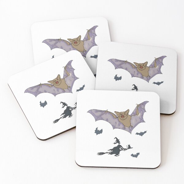 Item preview, Halloween Witch Bat Moon Art designed and sold by Dmo3HarkoArt.