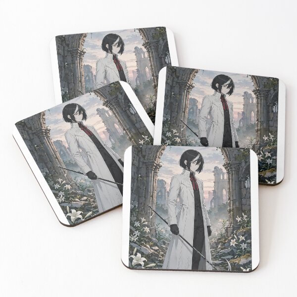 Item preview, Death Tarot Gothic Anime Reaper — Rowan Ash Transformation Art designed and sold by boldbrushstroke.
