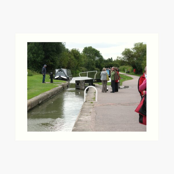Foxton Locks, Leicestershire (5126) Art Print