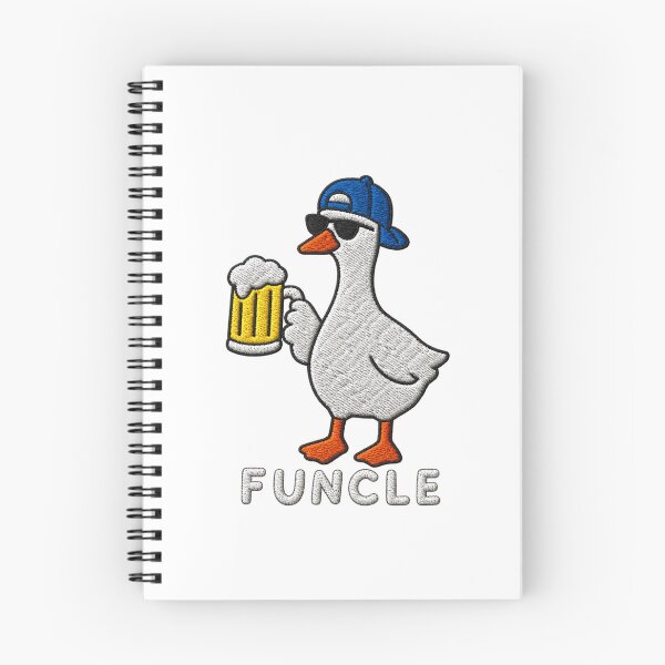 Item preview, Goose with Beer Mug and Backward Cap designed and sold by DogoMalulu.