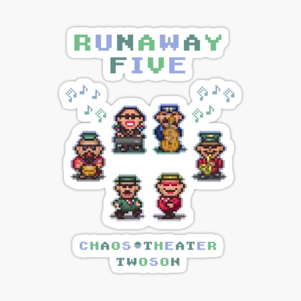 Runaway Five Sticker
