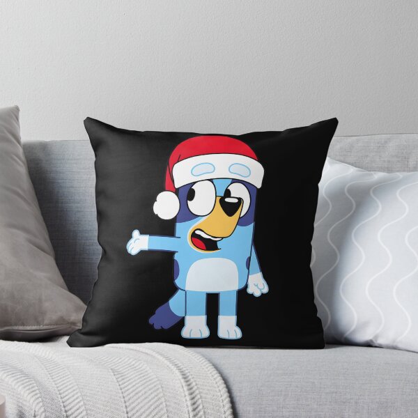 Item preview, Bluey Christmas Santa Hat Cute Cartoon designed and sold by TijanaARTSt88.