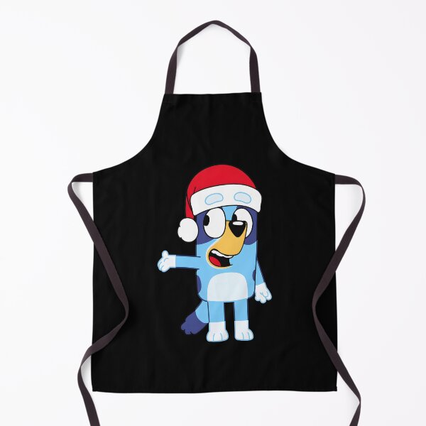 Item preview, Bluey Christmas Santa Hat Cute Cartoon designed and sold by TijanaARTSt88.