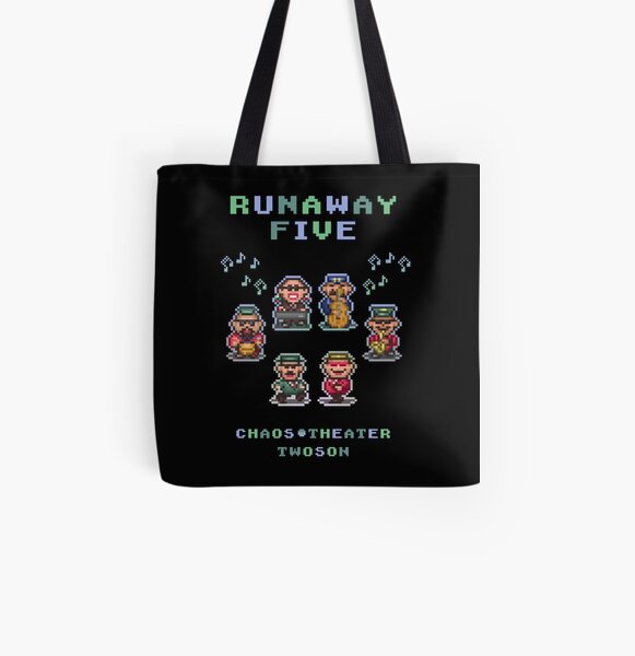 Runaway Five All Over Print Tote Bag