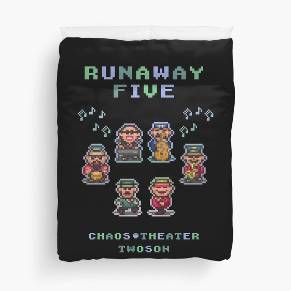 Runaway Five Duvet Cover