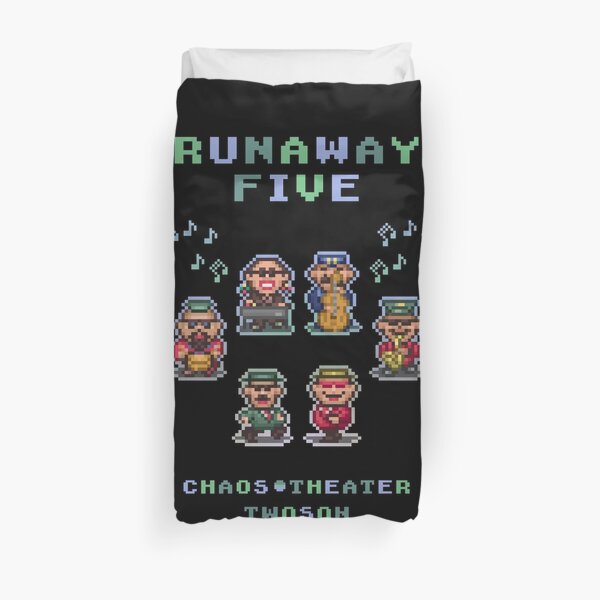 Runaway Five Duvet Cover