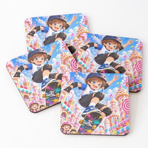 Item preview, Kolt Candy Land Skateboard Cartoon Character Design designed and sold by Kenzie & Co.