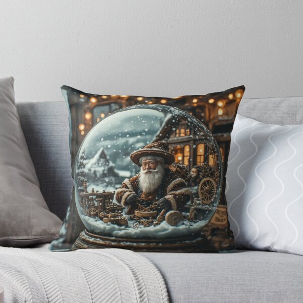 Item preview, Santa Working Hard for the Holidays! designed and sold by meganlaub1.
