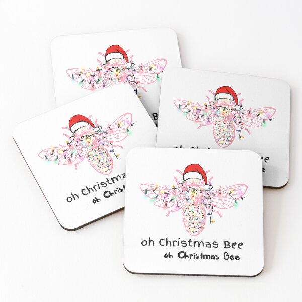 Item preview, Oh Christmas Bee Christmas Bee Lovers Oh Merry Christmas Bee (4) designed and sold by zambr-anolyne.