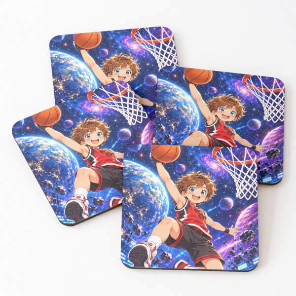 Item preview, Kolt Basketball Space Dunk Cartoon Character Design designed and sold by Kenzie & Co.