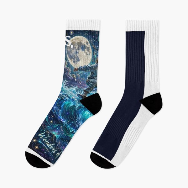 Item preview, Starry night skate over alexandria wave  designed and sold by Ahmadhamroush.