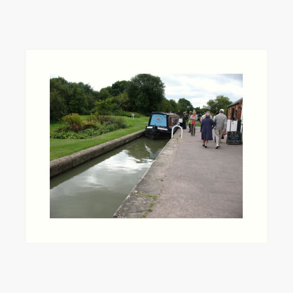 Foxton Locks, Leicestershire (5128) Art Print