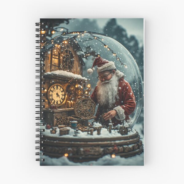 Item preview, Christmas Eve with Santa Claus' Workshop designed and sold by meganlaub1.