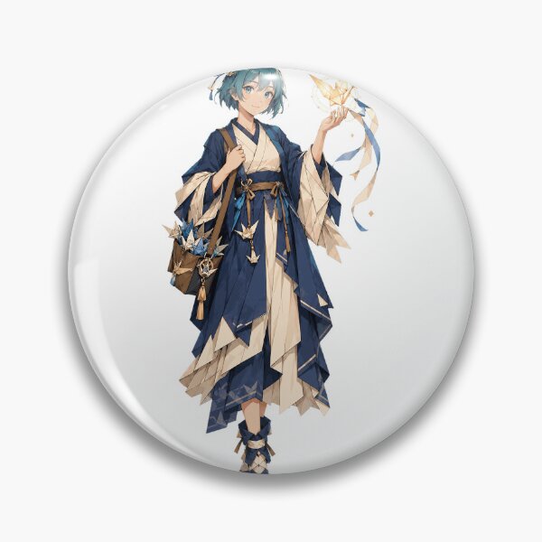 Artikelvorschau, Origami-Kranich-Ordner Original-Anime-Kunst entworfen und verkauft von AnimeOrbit.