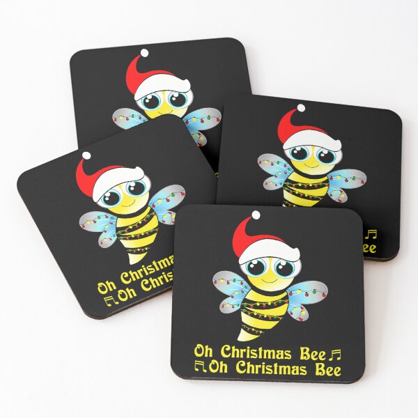 Item preview, Oh Christmas Bee Ronaments Bee Lovers Santa Hat Lights Gift designed and sold by zambr-anolyne.